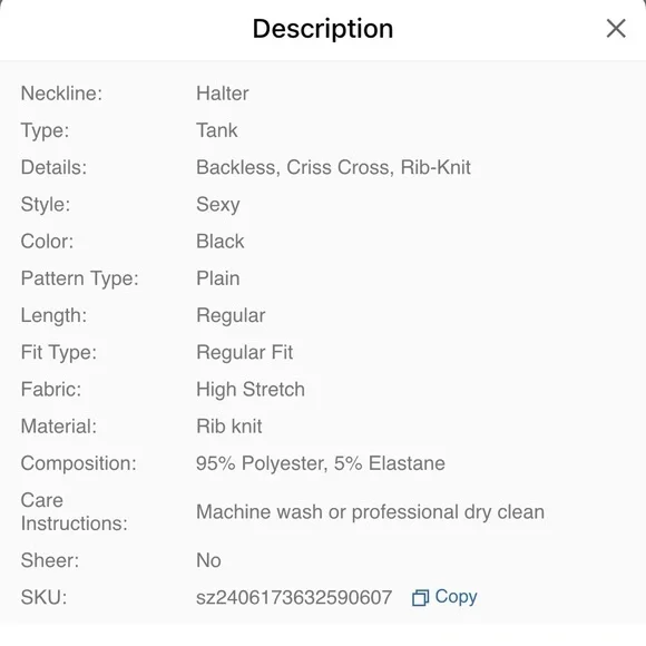 🥰 White Cross-Strap Women's Crop Top 🥰 - Picture 5 of 8